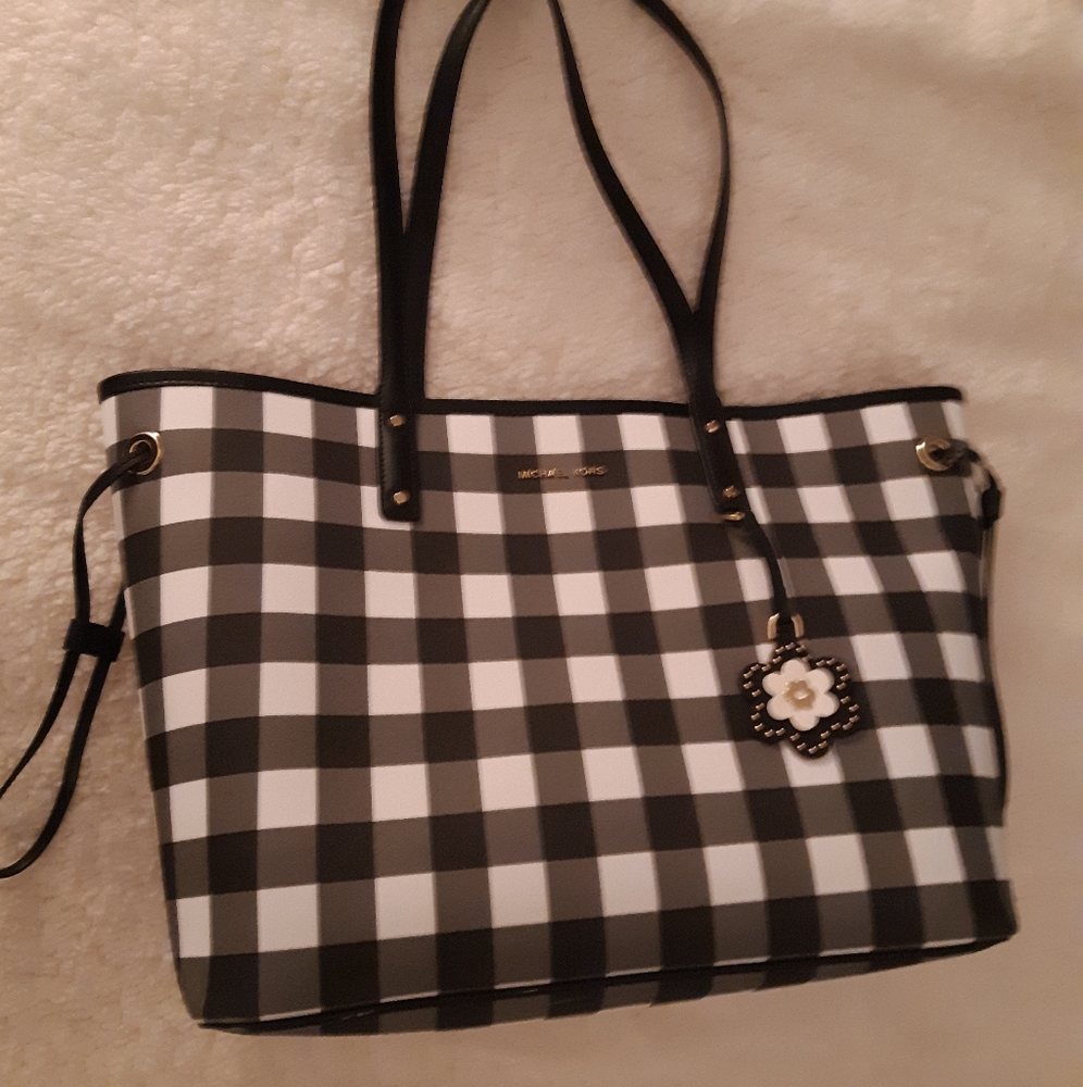 Michael Kors Checkered Tote